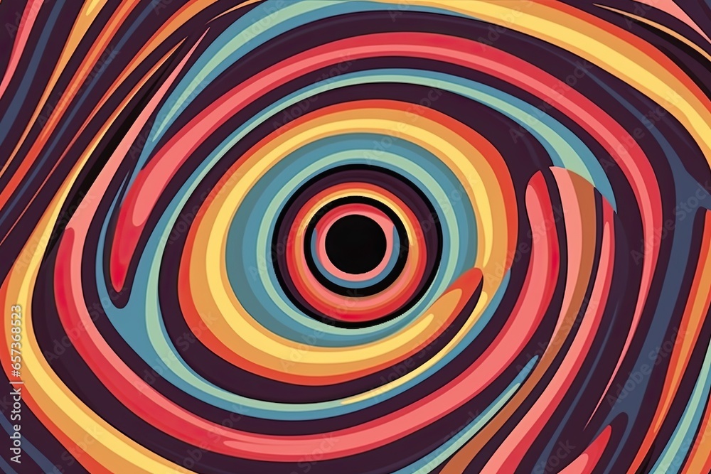 Abstract Optical Illusion: Mesmerizing Blend of Patterns and Colors to Deceive the Eye, generative AI Abstract Optical Illusion: Mesmerizing Blend of Patterns and Colors to Deceive the Eye, generative AI