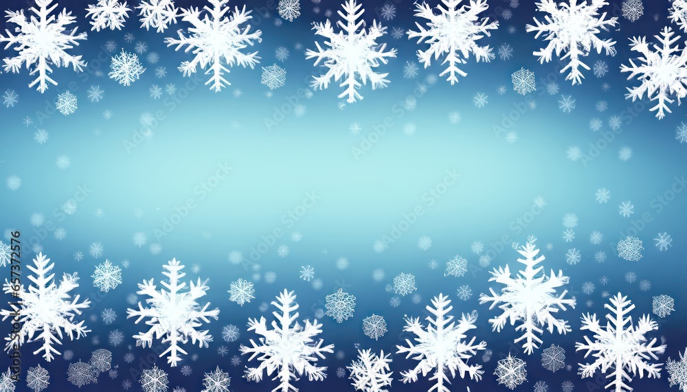 snowflakes christmas background