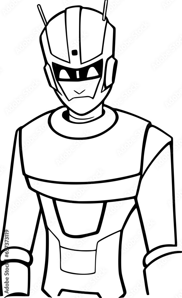 robot cartoon