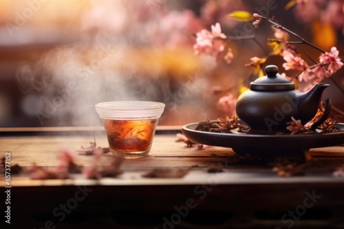 Tea ceremony background