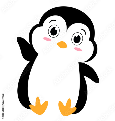 Hola penguin © syaura