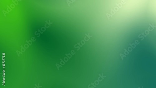 Abstract gradient green fluid background