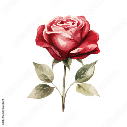 Turn your ideas into masterpieces with this pink floral illustration with green leaves. It will allow you to create bouquets, wreaths, arrangements and personalize your wedding, anniversary, birthday 