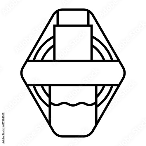 Aeropress Badge Illustration