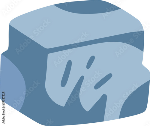 Zinc icon illustration