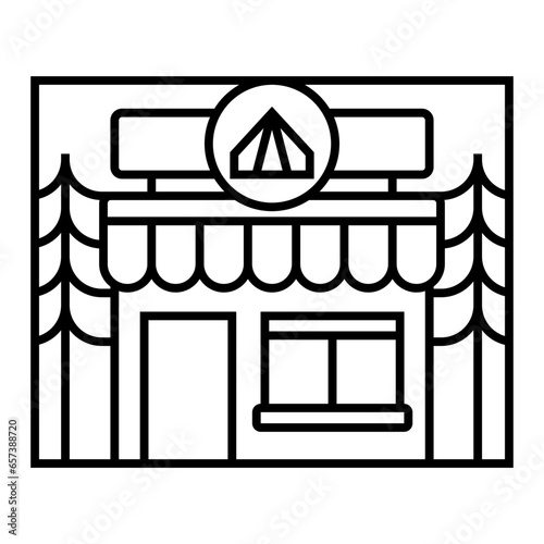 Camping Store Badge
