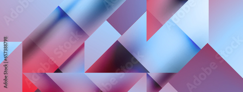 Captivating vector abstraction. Triangles interlock in mesmerizing dance, crafting dynamic geometric backdrop. Fusion of shapes and angles creates artful symphony of modern design