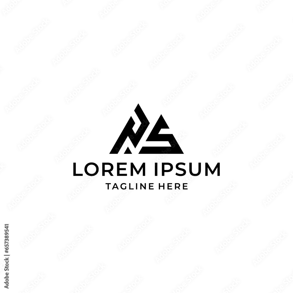 p s ps sp initial mountain logo design vector template p s ps sp initial mountain logo design vector template