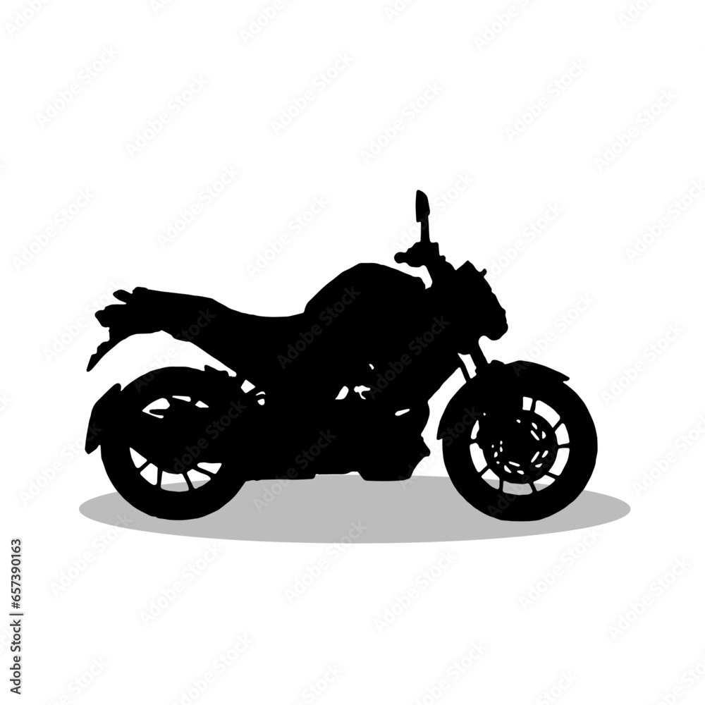 Obraz premium Morosycle vector image