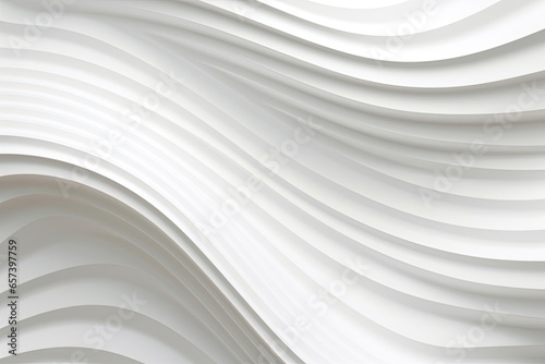 Abstract white diagonal waves striped background