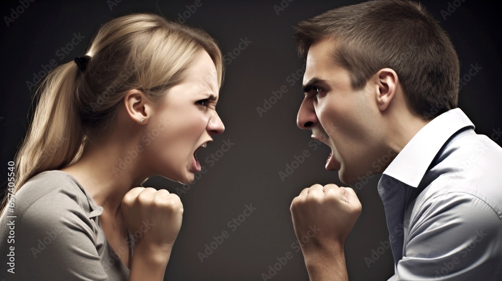 man vs woman fight confrontation man vs woman fight confrontation