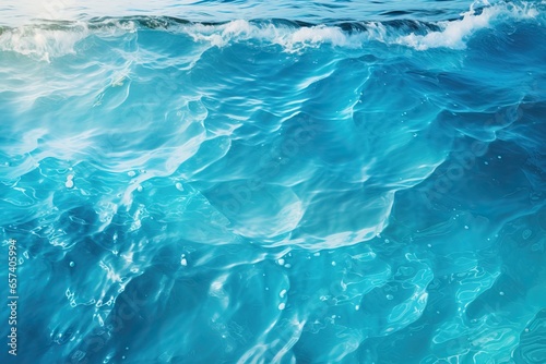blue ocean water refreshing background