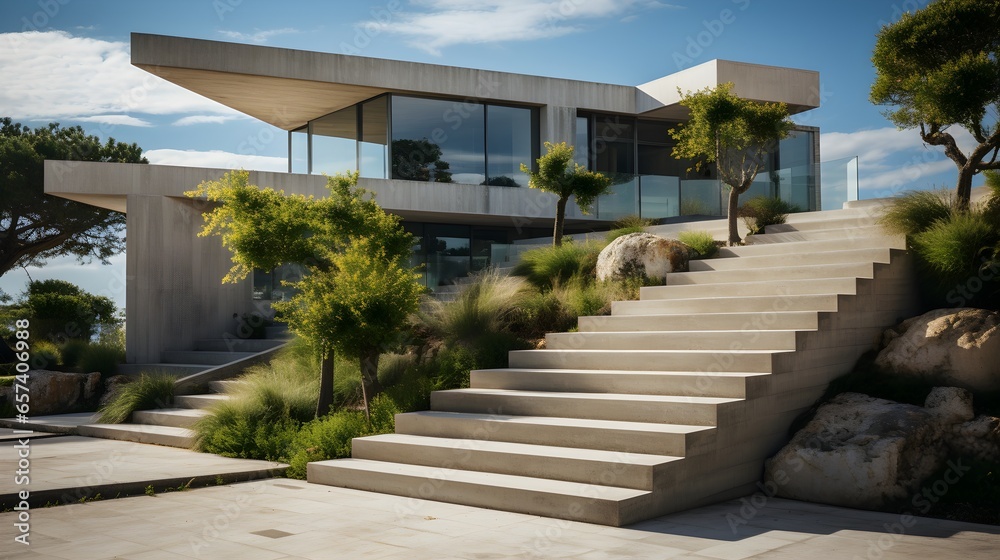 Iconic architectural design, masterpiece, Resort hotel, Generative AI Iconic architectural design, masterpiece, Resort hotel, Generative AI