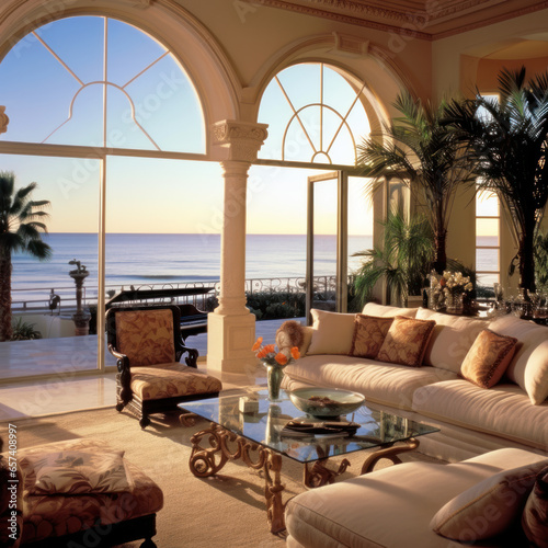  living room mediterranean interior   © Sekai