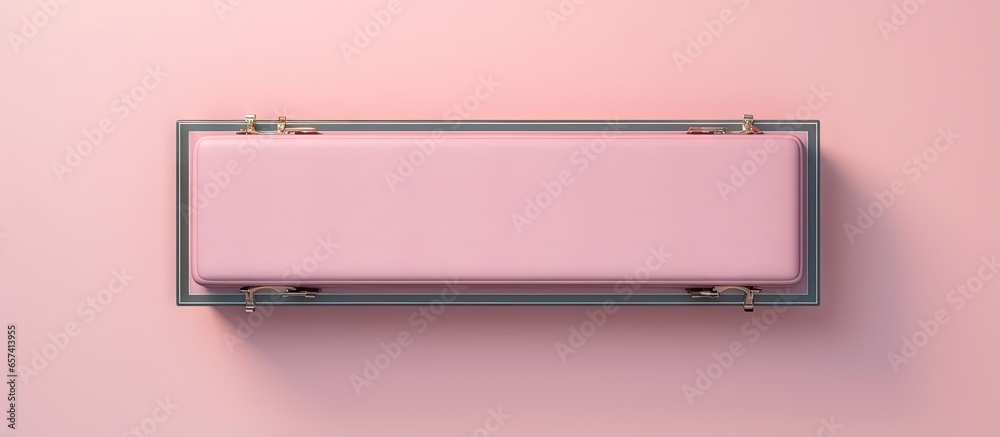 copy space image on isolated background with stamp casket copy space image on isolated background with stamp casket