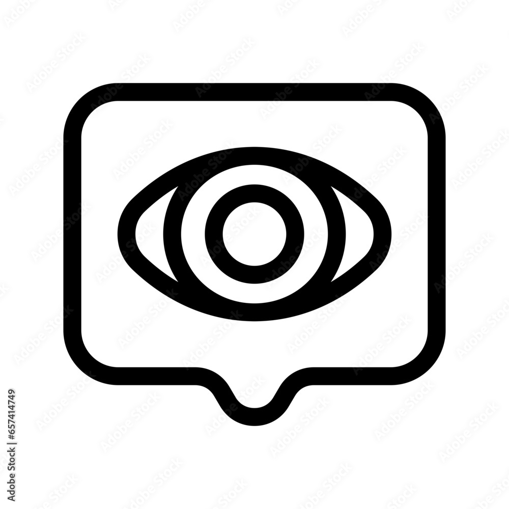 View Icon Vector Symbol Design Illustration View Icon Vector Symbol Design Illustration
