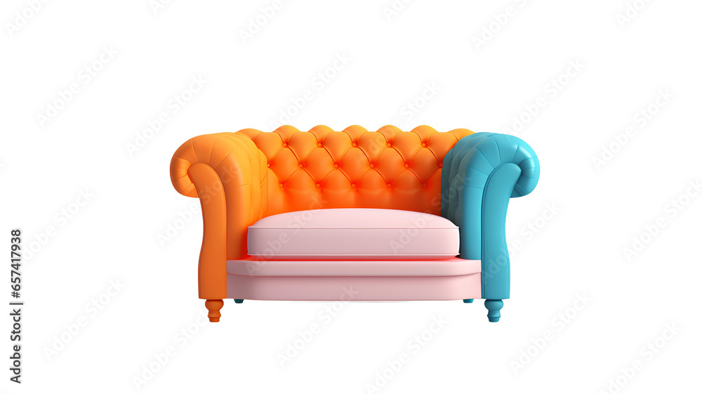 a one-person sofa