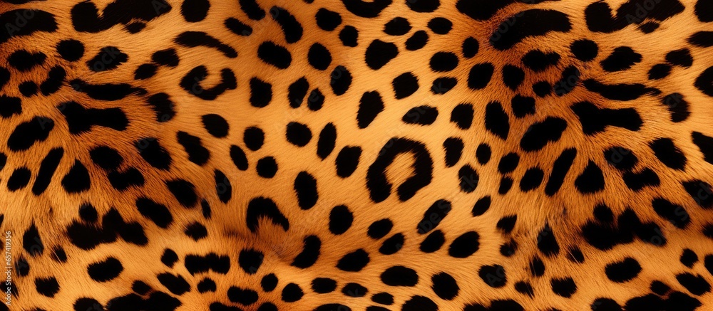 Pattern of various animal furs on a camouflage background in a scarf design Pattern of various animal furs on a camouflage background in a scarf design