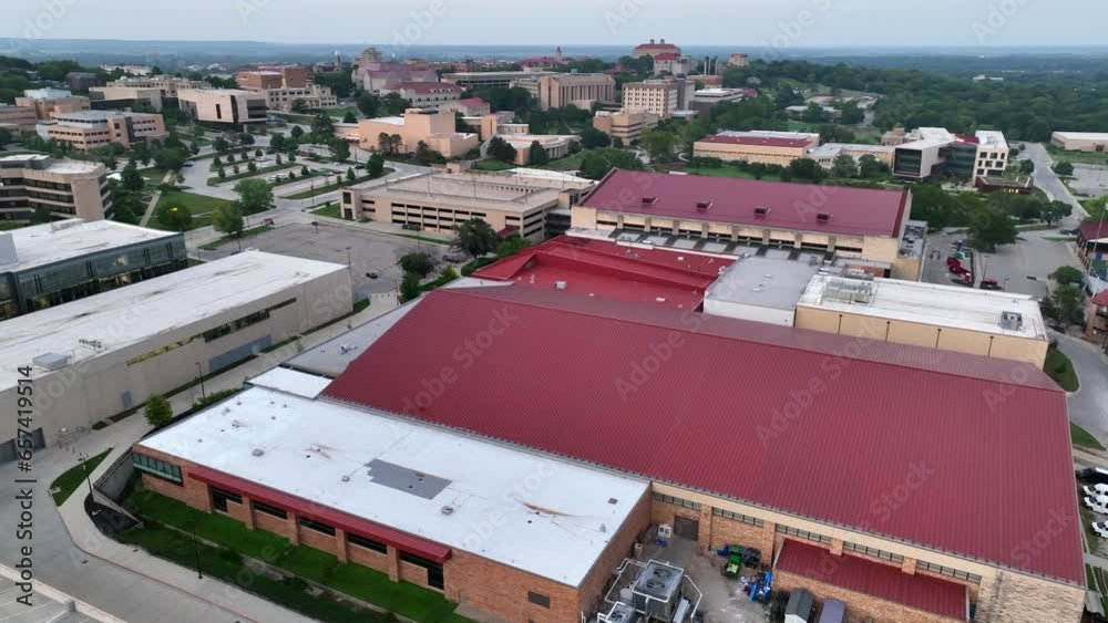 University Of Kansas Athletic Buildings. Anschutz Field House, Allen ...