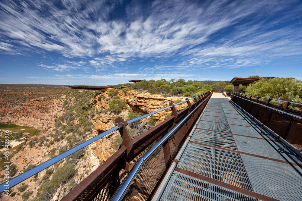 Skywalk lookout, Kalbarri National Park Western Australia