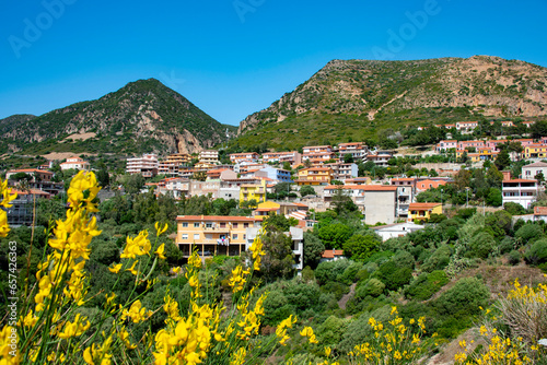 Town of Nebida - Sardinia - Italy photo