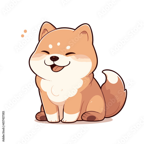 Cute Shiba Inu Dog