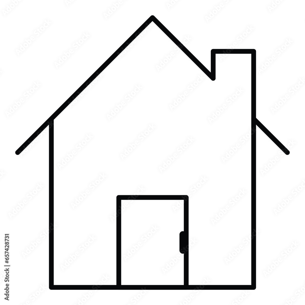 house icon, vector isolated on white background. modern and simple design house icon, vector isolated on white background. modern and simple design