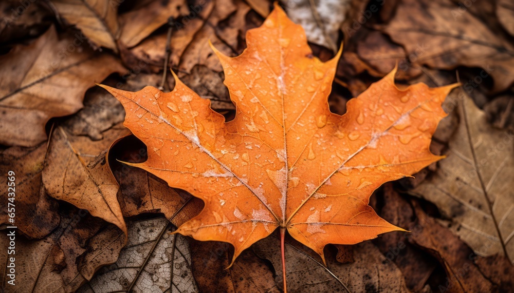 Autumn Season and Dried Leaf Background Autumn Season and Dried Leaf Background