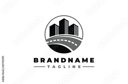 building highway logo