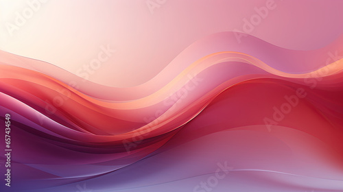 Abstract Pink Metallic Liquid Wavy Pattern Background