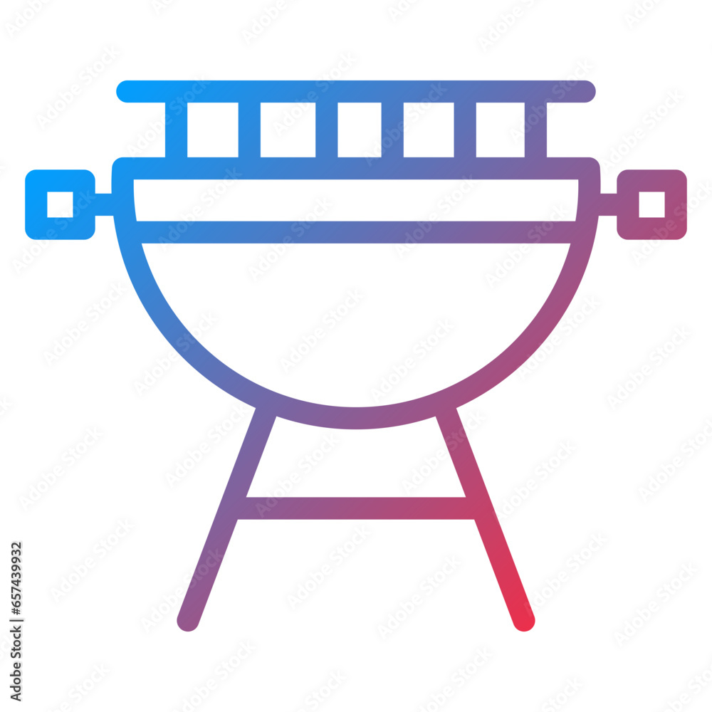 Vector Design Grill Icon Style Vector Design Grill Icon Style