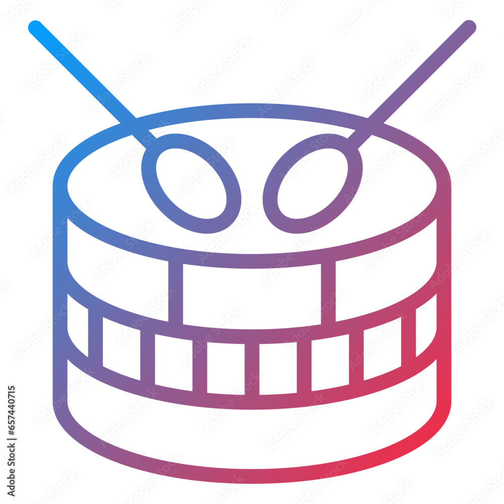 Vector Design Drum Icon Style Vector Design Drum Icon Style