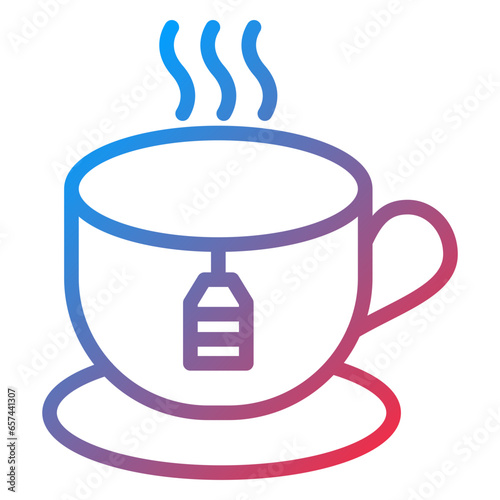 Vector Design Tea Icon Style