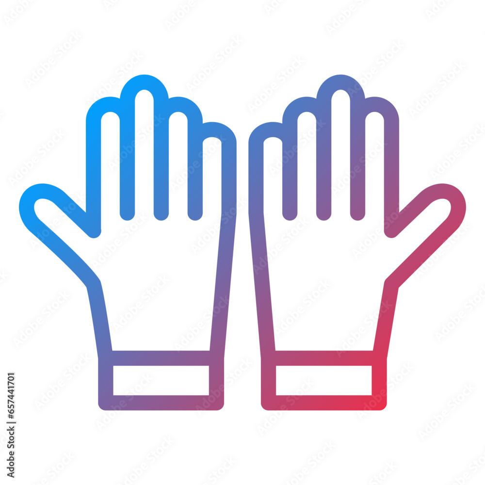 Vector Design Gloves Icon Style Vector Design Gloves Icon Style