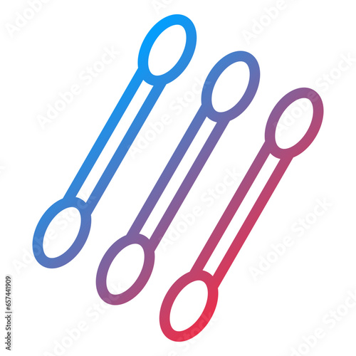 Vector Design Cotton Swabs Icon Style