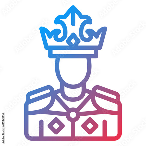 Vector Design King Icon Style