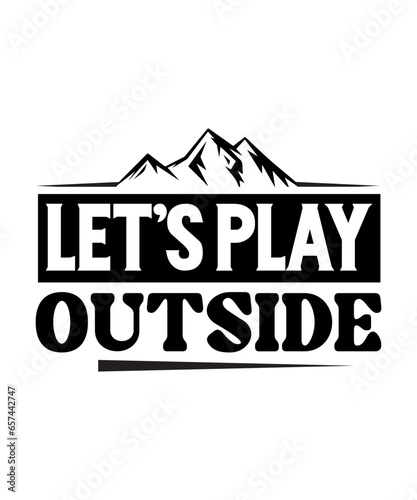 lets play outside Svg Design
