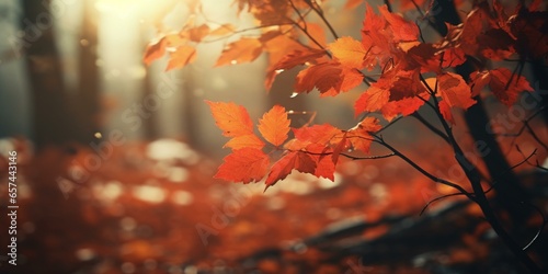 autumn fall leaves background cinematic