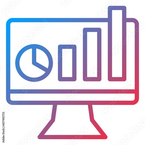 Vector Design Analytics Icon Style