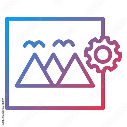 Vector Design Project Image Icon Style