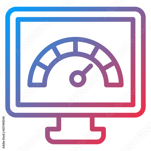 Vector Design Bandwidth Icon Style