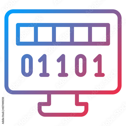 Vector Design Byte Icon Style