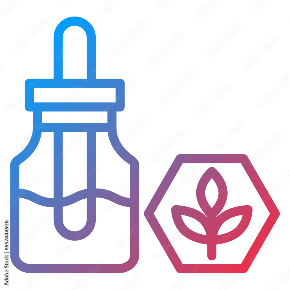 Vector Design Cbd Oil Icon Style Vector Design Cbd Oil Icon Style