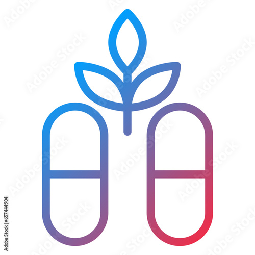 Vector Design Cbd Capsules Icon Style