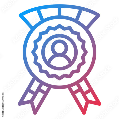 Vector Design Rewarding Employees Icon Style
