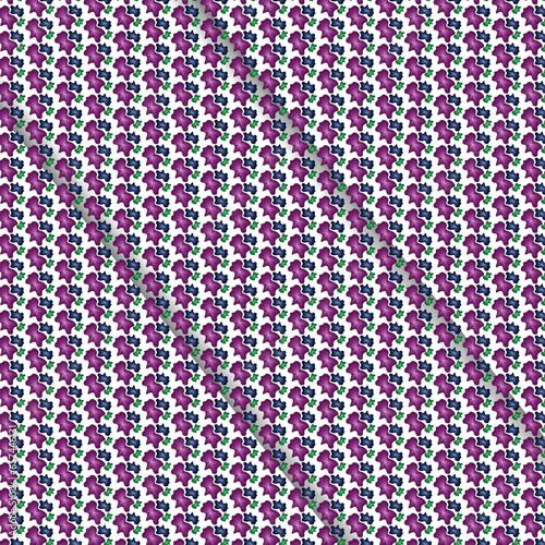 Flat Seamless pattern design ornament darkcyan, design fabric art, fashion contour.
