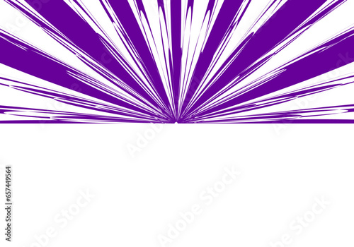 Plantilla con estallido morado. Horizonte morado