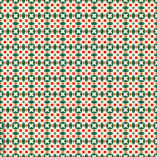 Colorful autumn patterns celebrate creativity in the city, Seamless 