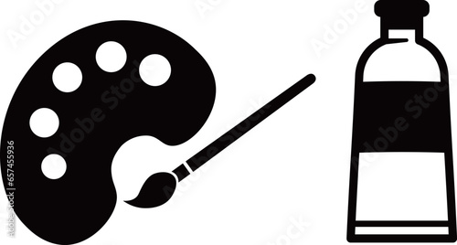 絵の具　アイコン