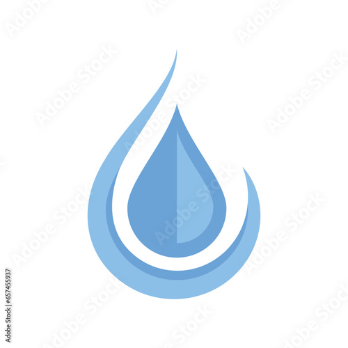 Water drop illustration